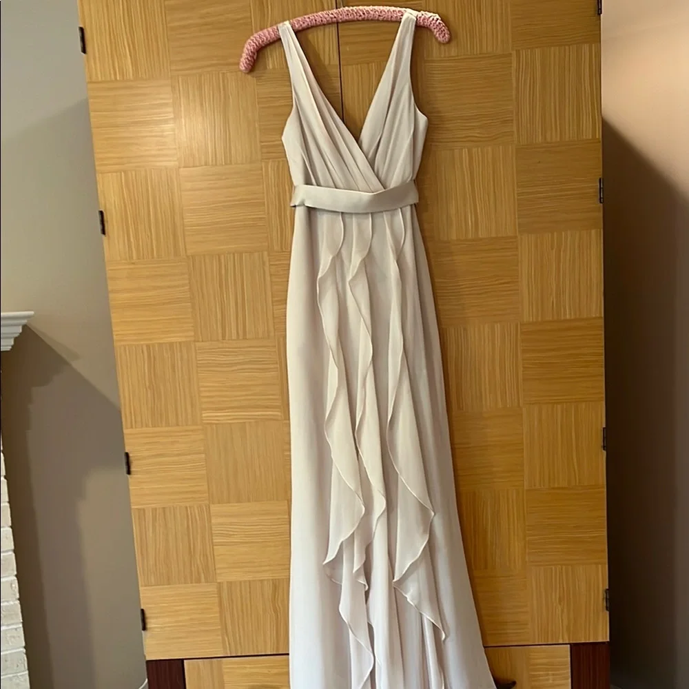 WHITE by Vera Wang cream gown - Picture 1 of 6